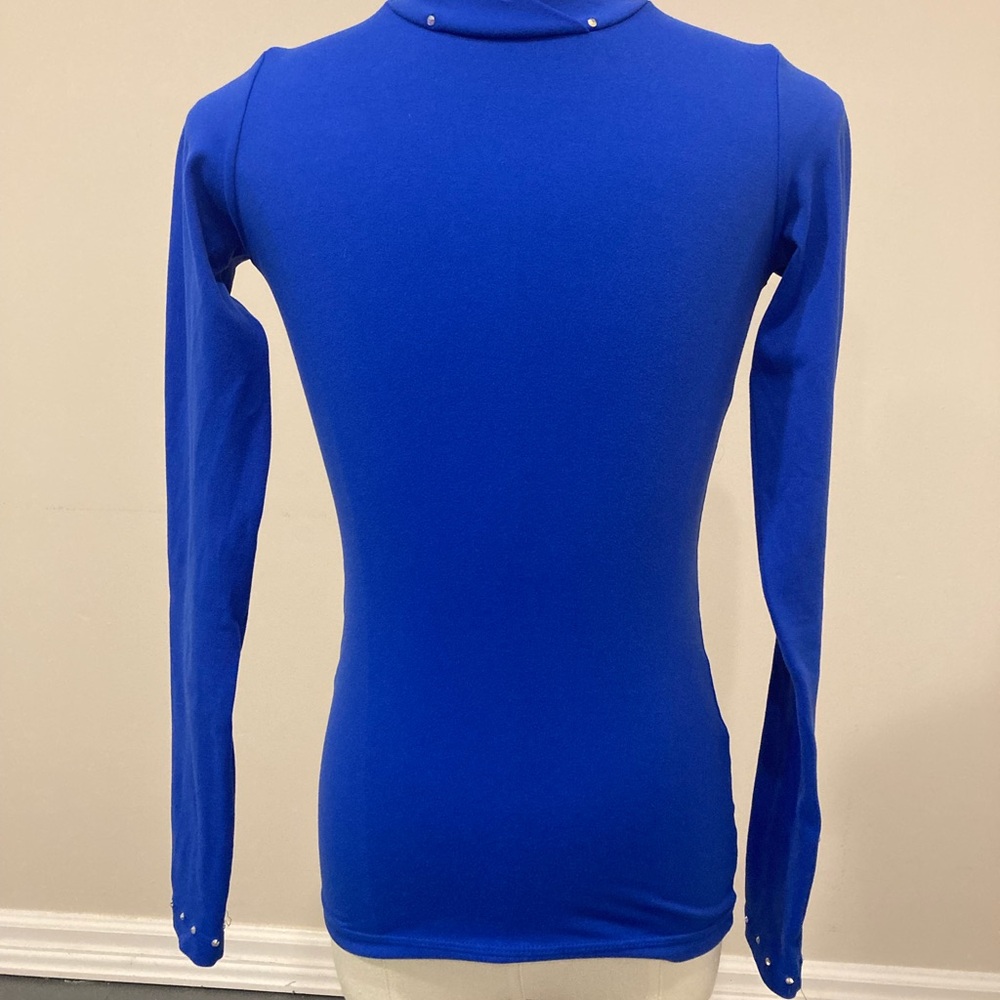 Karisma K-neck figure skating top CL/00 in Cassiopeia (Royal)